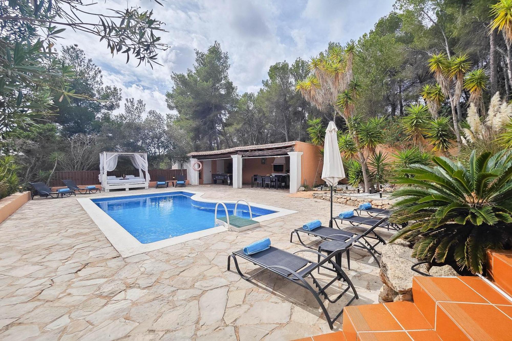 Villa Mercedes Santa Eularia des Riu Eksteriør bilde