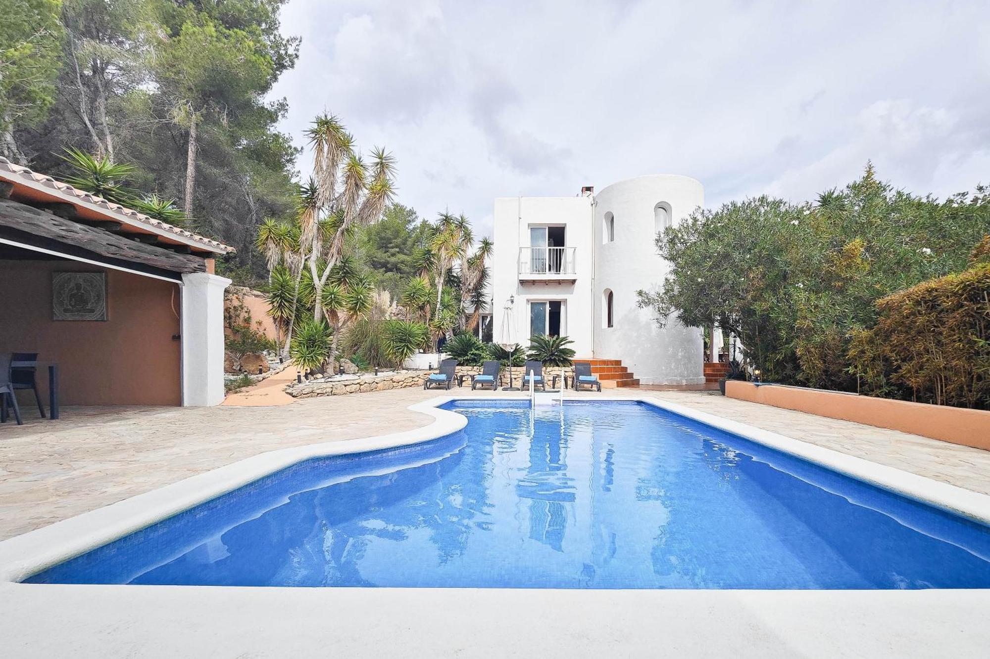 Villa Mercedes Santa Eularia des Riu Eksteriør bilde